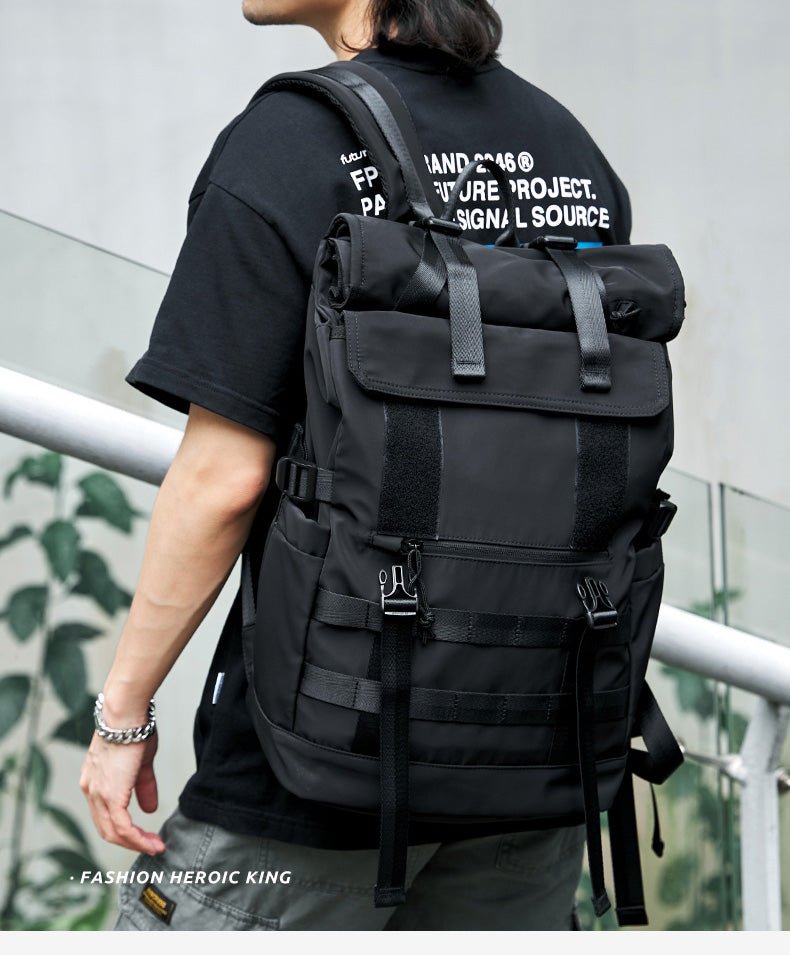 Norvo | Konvertibel Reise Rygsäck – 3-i-1 Laptoppose (17"), Vanntett, Utvidbar, for Jobb, Reise & Hverdag