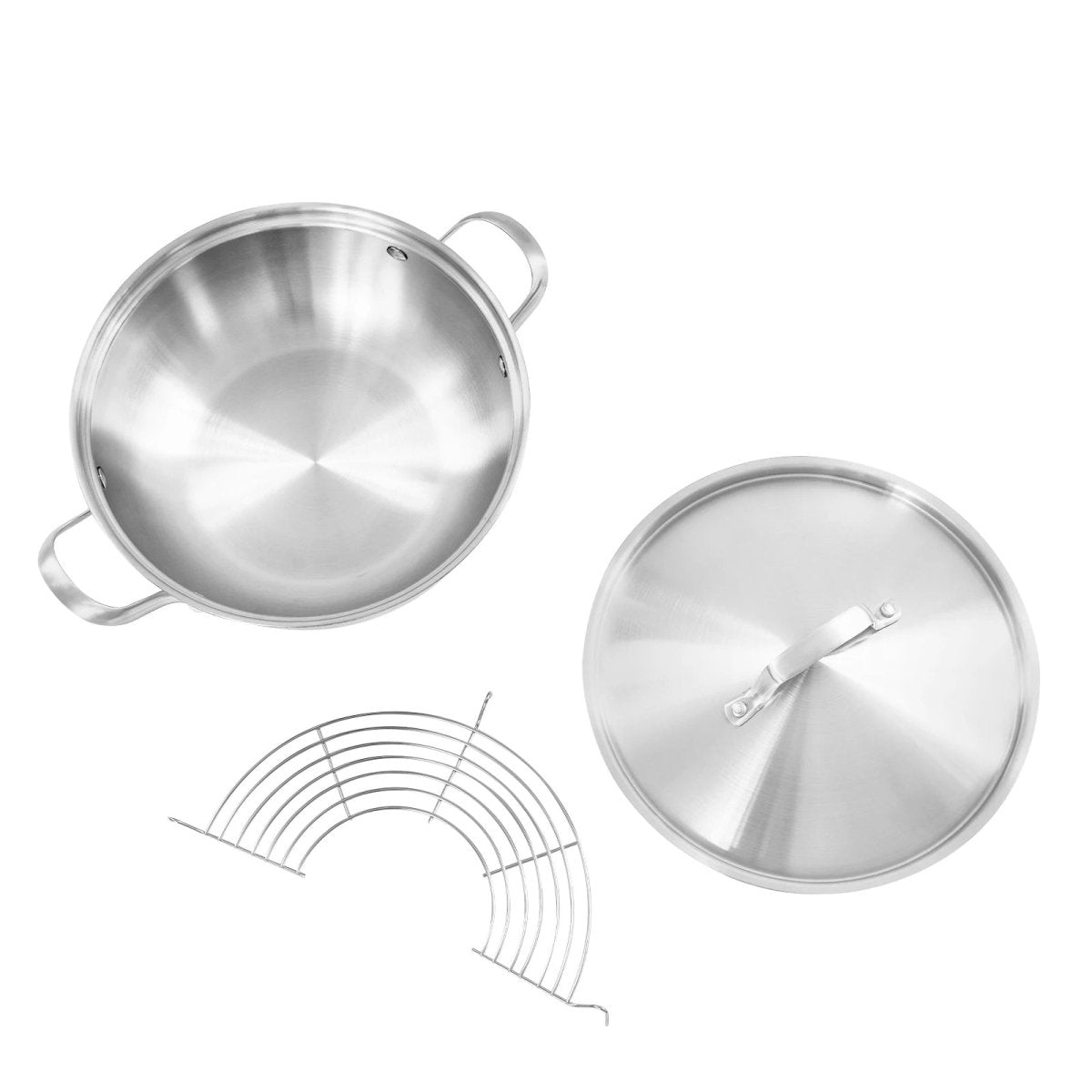 Norvo | CookSphere – Premium 26 cm Rustfritt Stål Gryte for Alle Varme Kilder