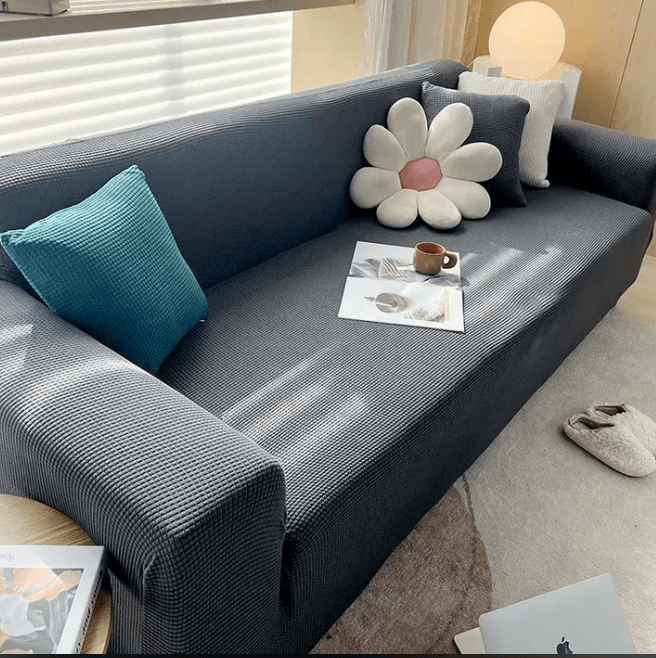 Norvo | SNUGJACQ – Myk Jacquard Sofa Trekk med Antiskli Passform