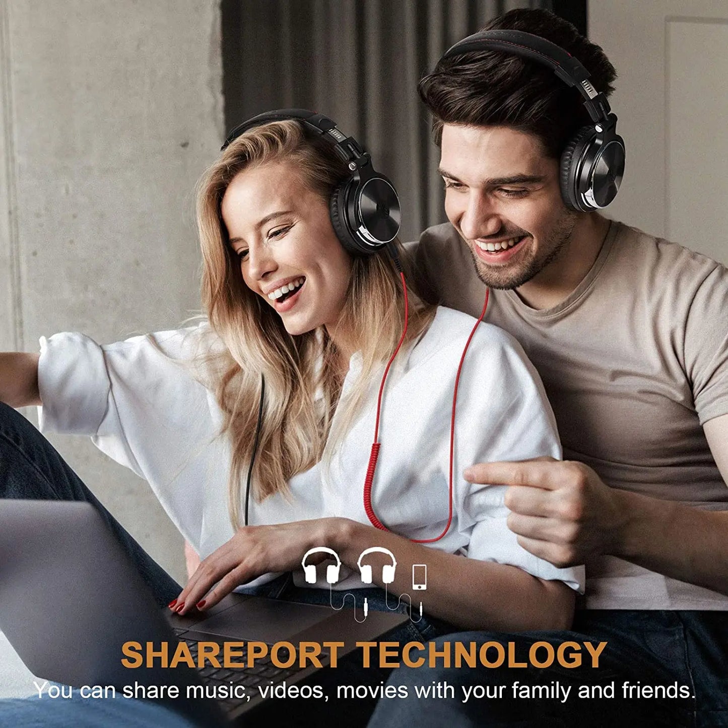 Oneodio Pro 10 Øretelefoner - ANC TWS Støydempende HiFi Stereo Dynamisk DJ Studio Overvåkingshodesett