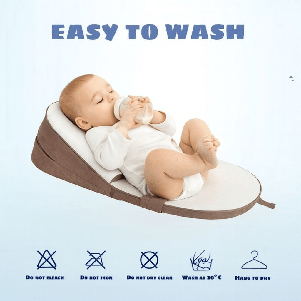 Norvo | CozyCradle pute – Side sleeper støtte med anti-refluks helling for nyfødte