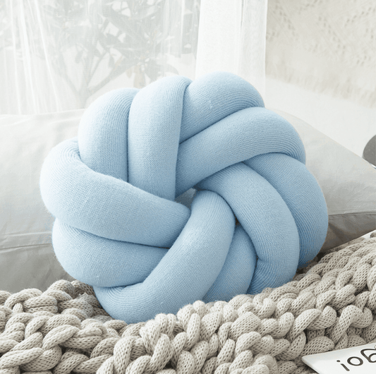 Norvo | Kreativ bomulls knute ball pute