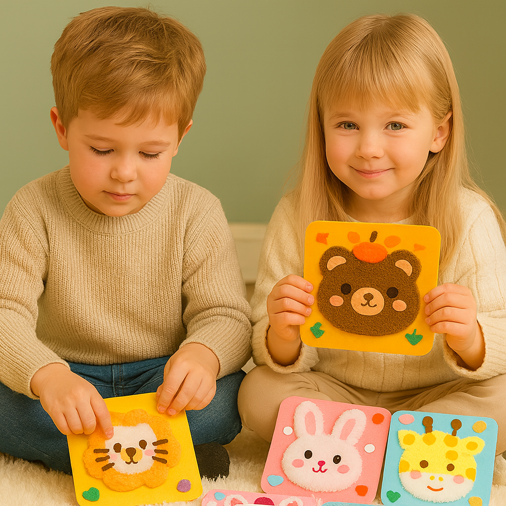 Norvo | Barn Håndverk Dyr Kunstsett