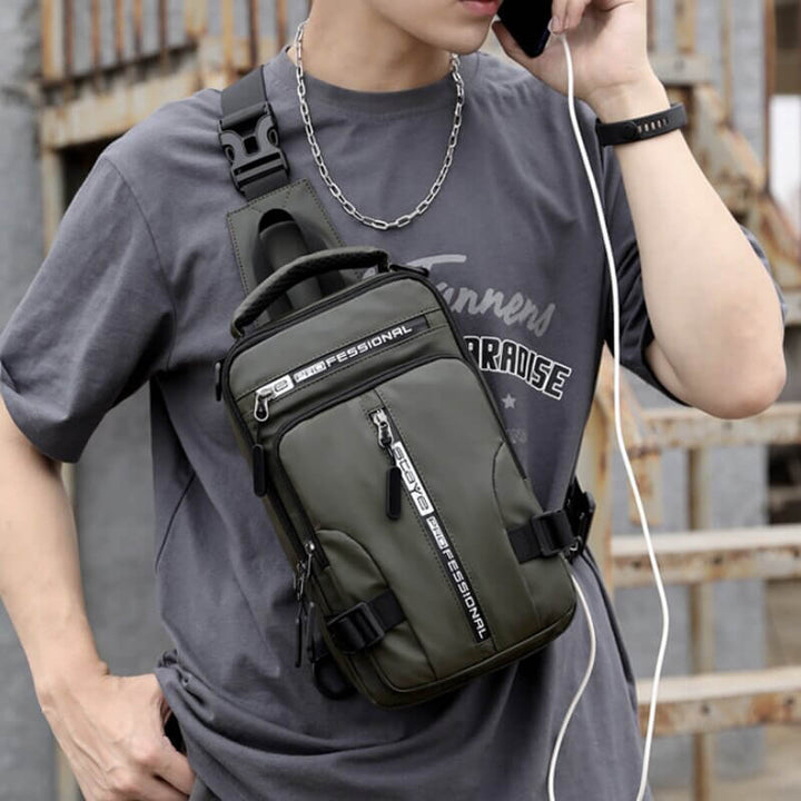 CityTrek Bag - Stilfull vanntett Oxford crossover Norvo