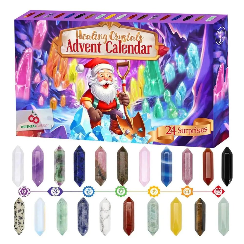 Norvo | KRYSTALL ADVENTSKALENDER 2025 – 24 Unike Krystaller for en Magisk Nedtelling til Jul