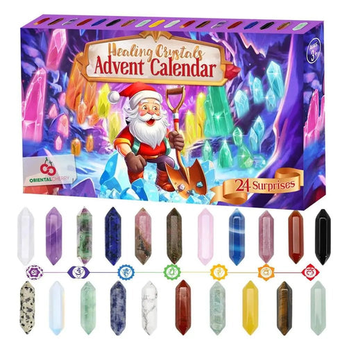 Norvo | KRYSTALL ADVENTSKALENDER 2025 – 24 Unike Krystaller for en Magisk Nedtelling til Jul