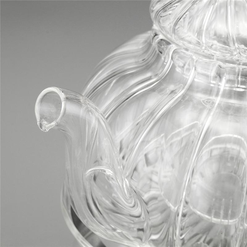 Norvo | Krystallklar Glass Tekanne Sett