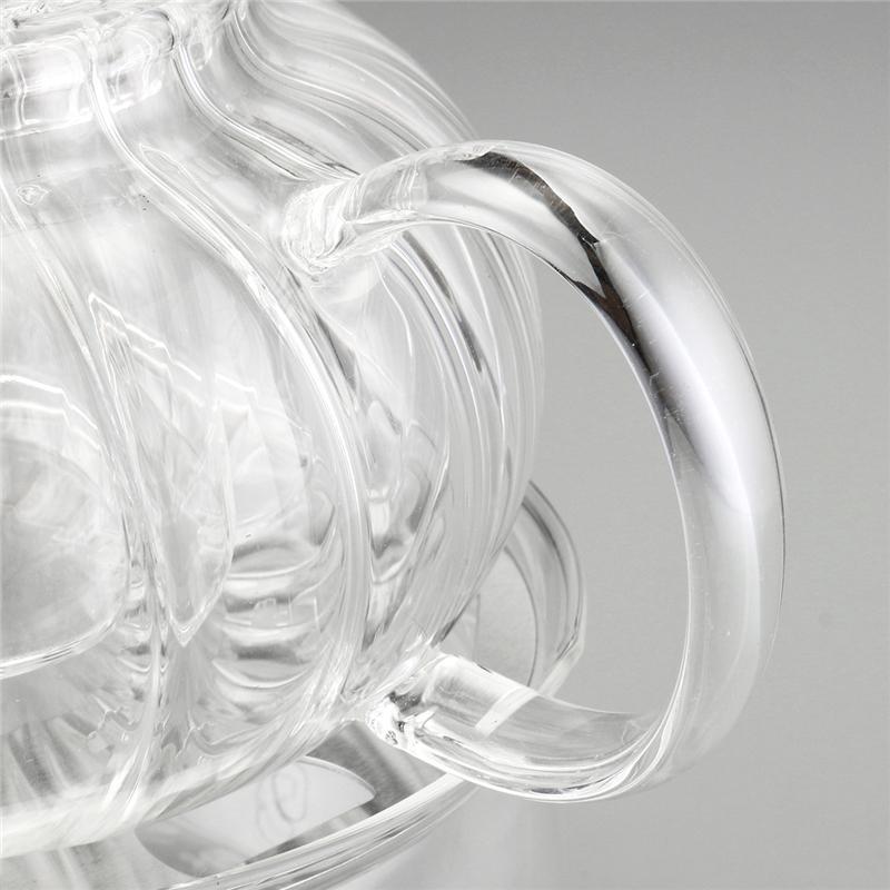 Norvo | Krystallklar Glass Tekanne Sett