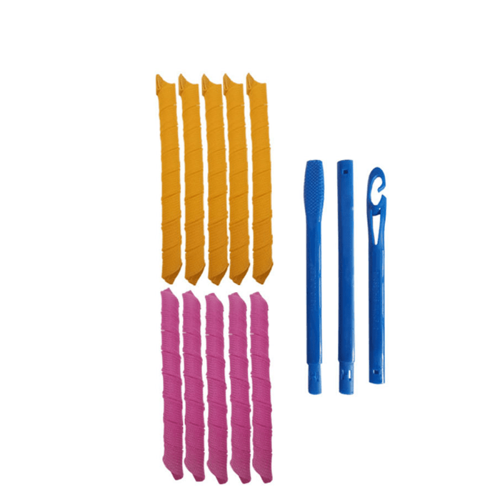 Norvo | CURLIQUE – DIY Spiralskrullhårkrølling for Enkel, Varmløs Krøller