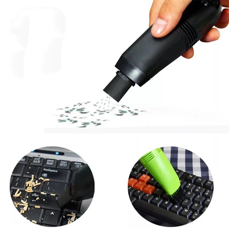 Norvo | MiniVac - Effektiv rengjøring - Tastaturbeskyttelse - Anti-støv!