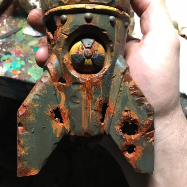 Norvo | The Skull Bomb - Lite Kjernekraft Hodeplagg Dekor