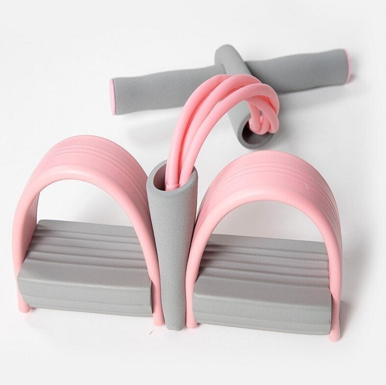 Norvo | 21 Fitness Motstandsbånd-4 Rør Pedal Ankel Trekker