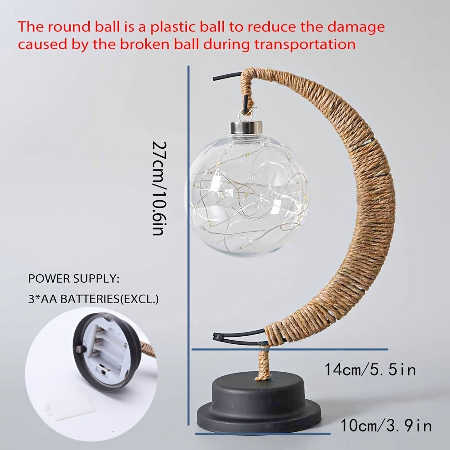 MoonGlow Lampe - Stilig Smijern LED Bordlampe Norvo