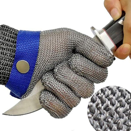 Norvo | Safehands - Metallhanske med Rustfritt Stål Gitter (1+1 Gratis)