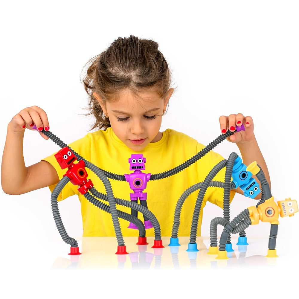 Norvo | Barne Robot Sugeslange Sensorisk Leketøy