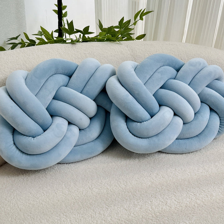 CozyPlush Set med 2 Plush Dekorative Puter – Myk Eleganse for Ditt Hjem Norvo
