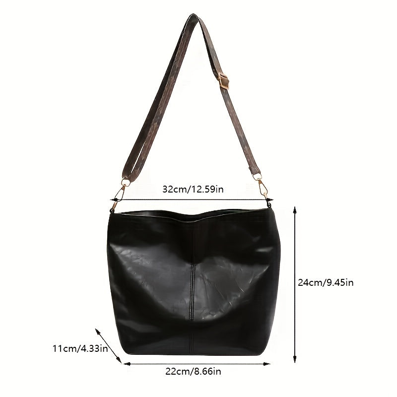 Norvo | CityPure PU Messengerbag – Hvit Urban Skulderveske med Glidelås
