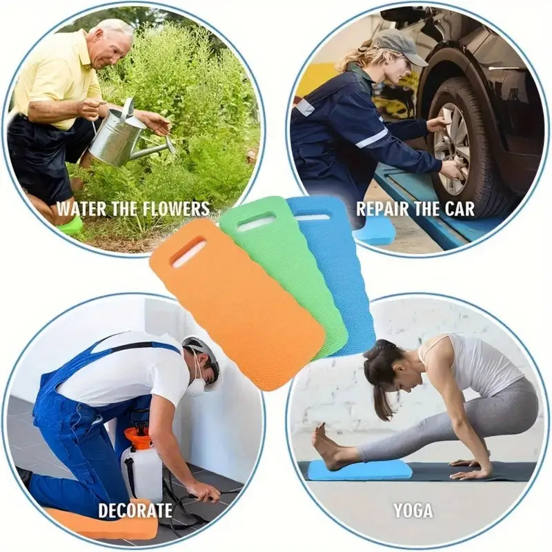 Norvo | Hage Knebeskyttelse – Komfortabel og sklisikker setepute for hagearbeid og kontakt med bakken