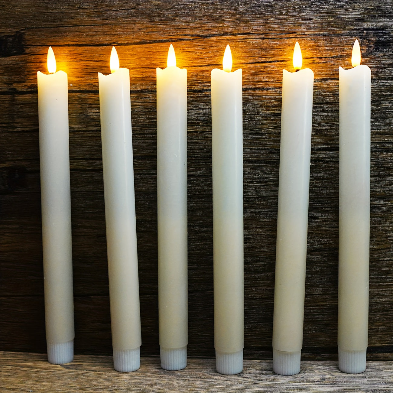 Eebuss Flameless Cone Candles – Realistisk LED Effekt Norvo