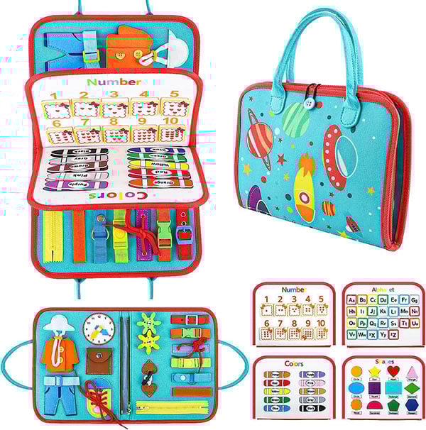 Norvo | Småbarn Busy Board | Førskole læringsaktiviteter |