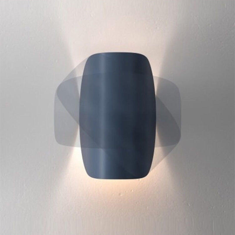 Norvo | Eveline Moderne Geometrisk LED 4 Farge Vegglys Innendørs/Utvendig Metall