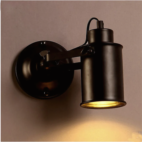 Justerbar industriell vegglampe med fleksibel ledd | Norvo