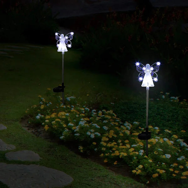 Norvo | 👼Vanntette Solar Engel-lampe