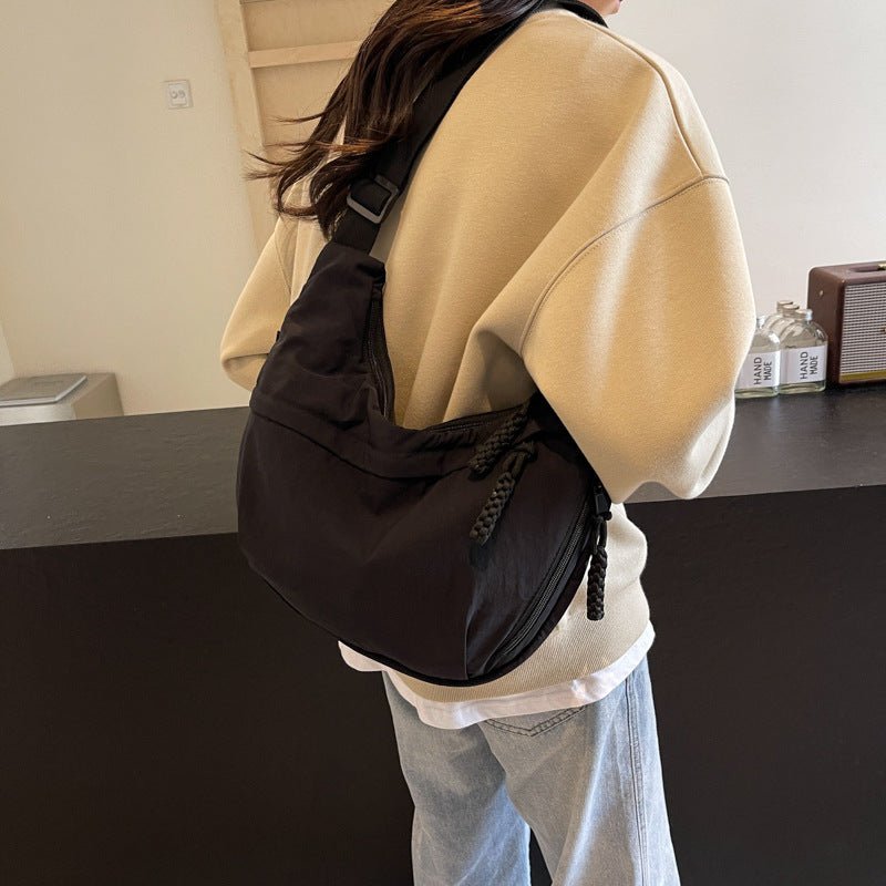 Norvo | EVERCARRY – Nylon skulderveske med smarte rom for daglig bruk