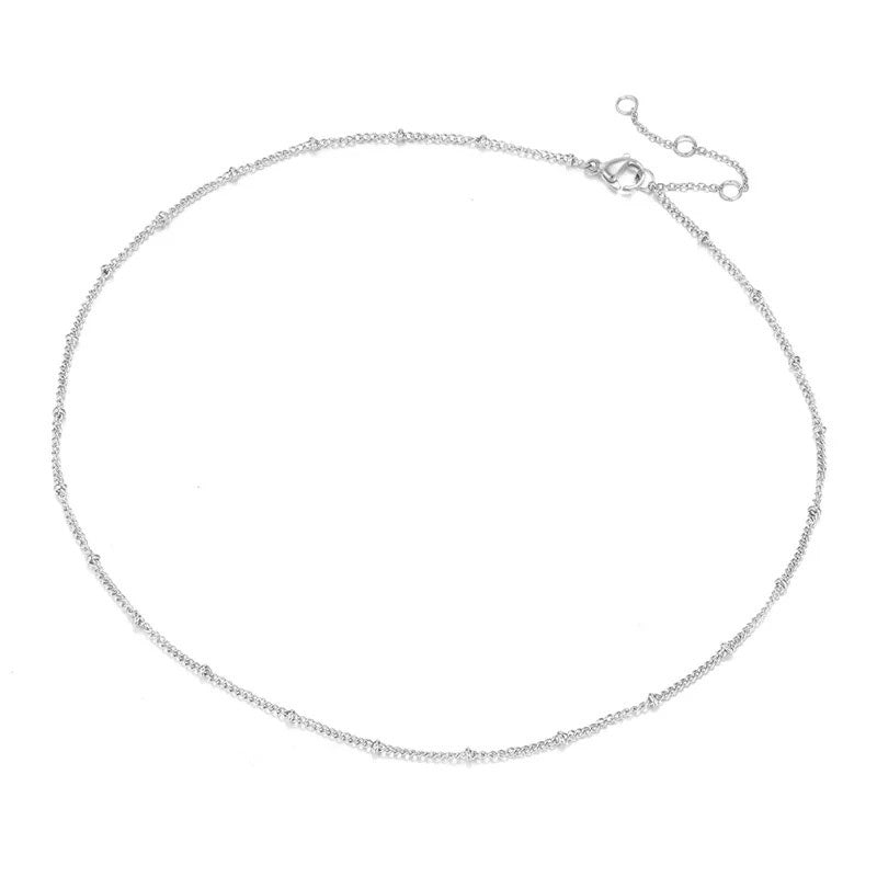 Norvo | Delikat Klassisk Satellitt Kjede Nakkedekorasjon