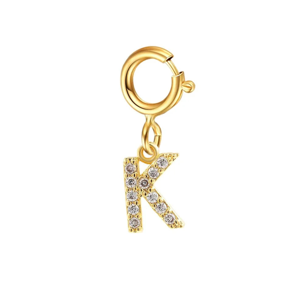 Norvo | Delikat Cuban Figaro Kjede Bokstav Initial Armbånd