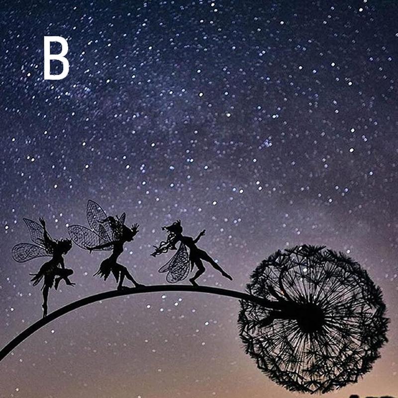 Norvo | Dansende Feen Statue Stål Hage