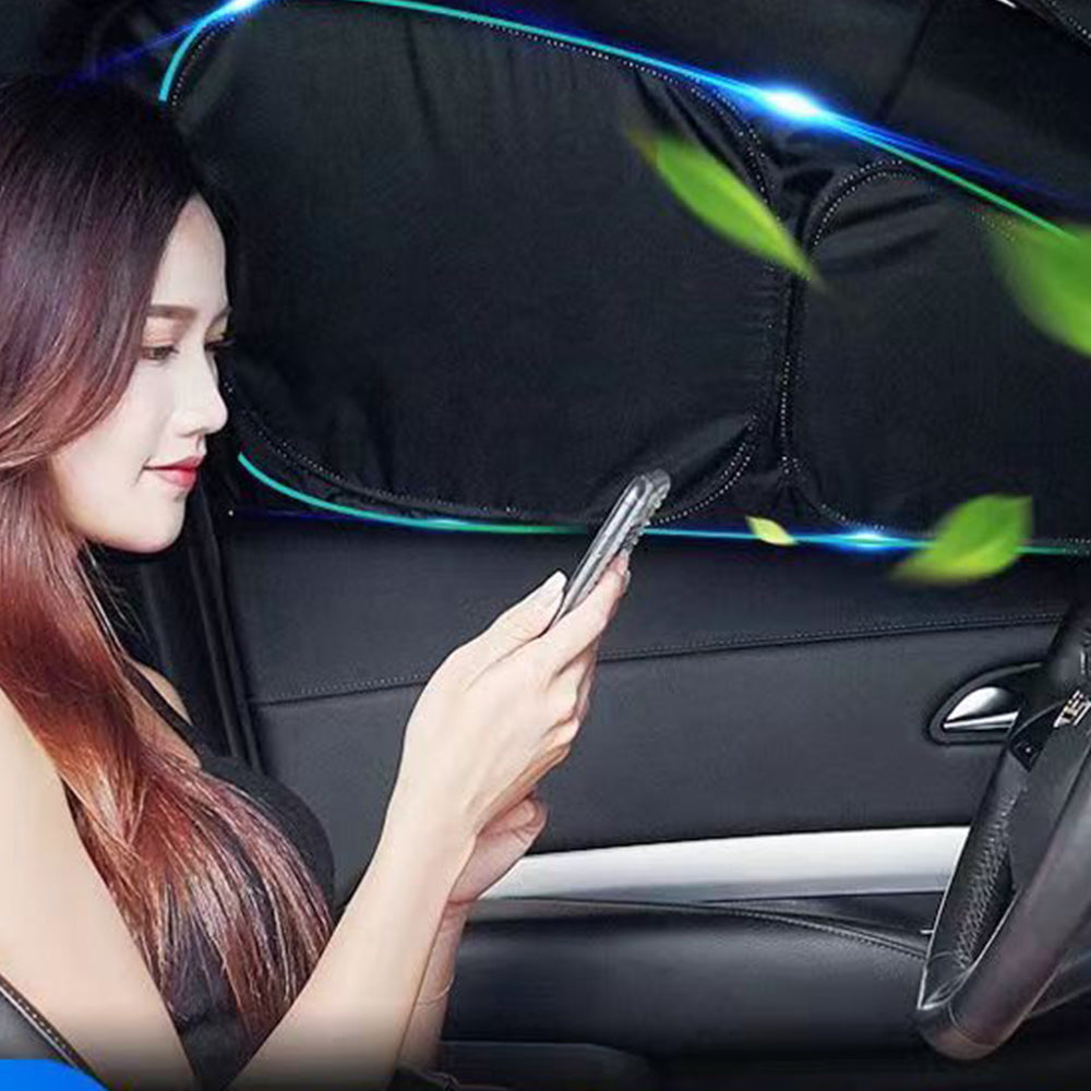 Norvo | Bil solskjerm front blokk solskjerm solbeskyttelse isolasjon