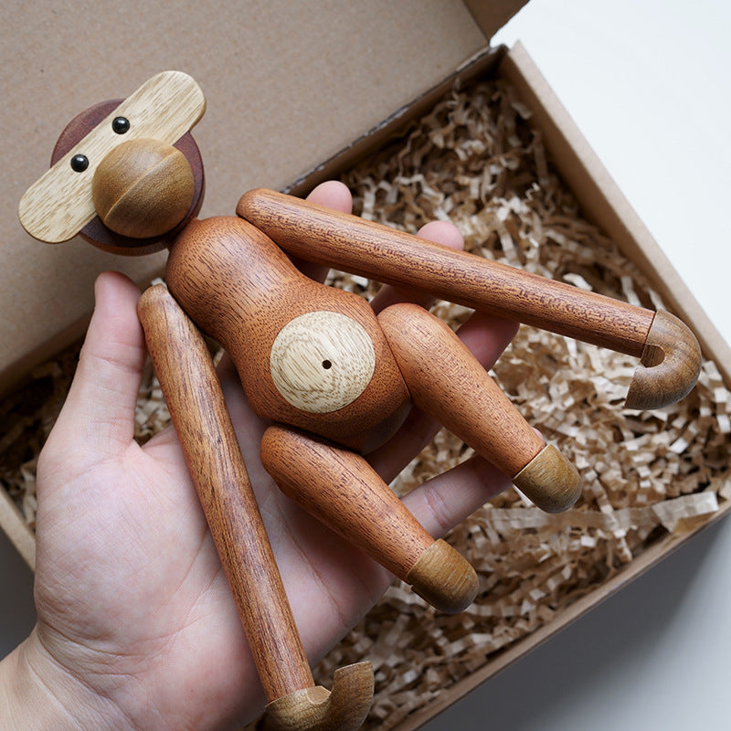 Norvo | Cheeky Monkey Solid Wood Ornament