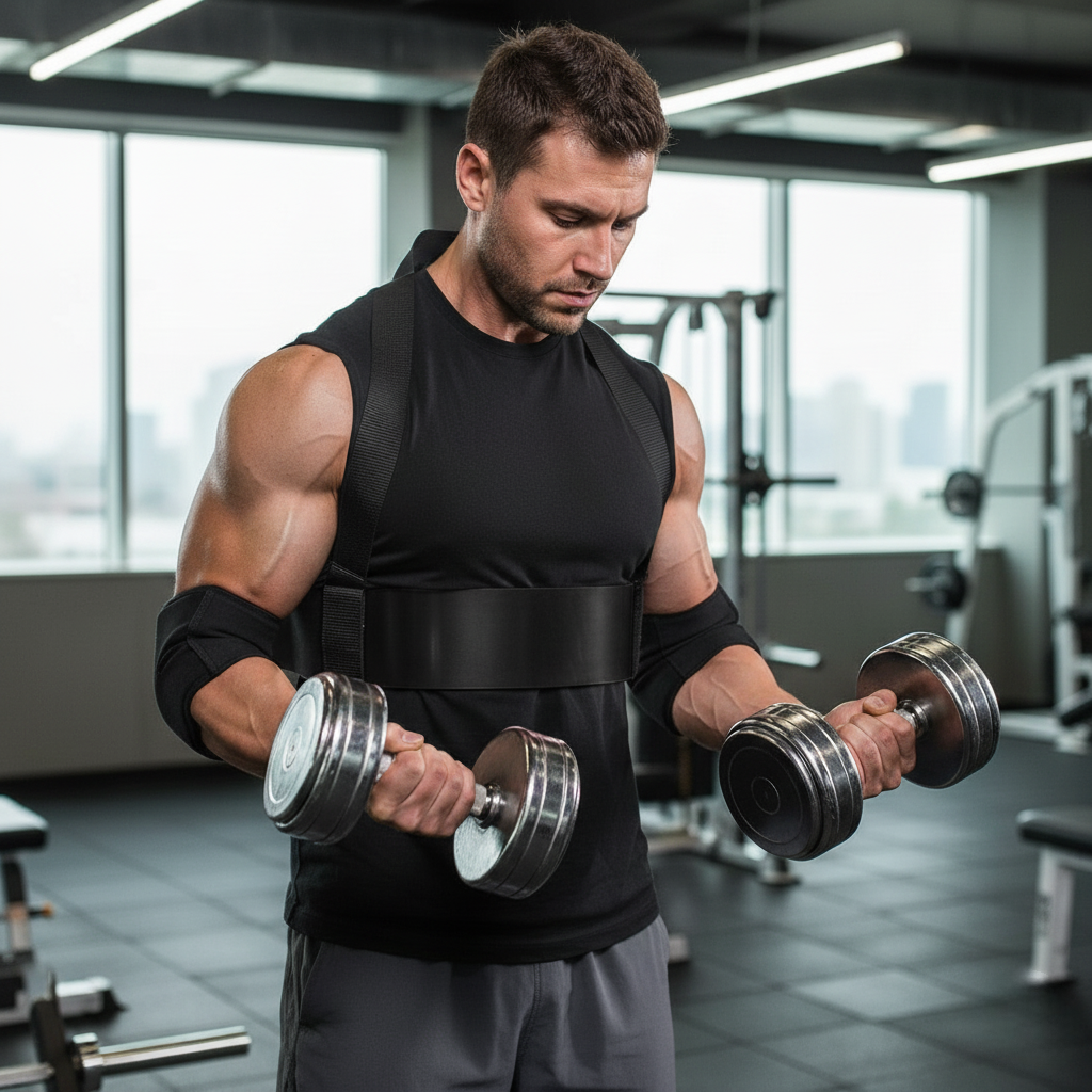 Norvo | Aluminiumlegering Biceps Treningsbrett for Styrke og Muskelbygging