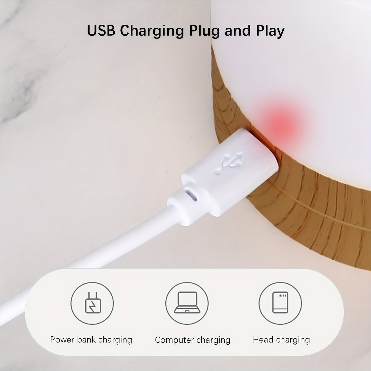 LightAura - RGB Berøringsbordlampe med Fjernkontroll Norvo