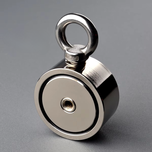 Norvo | Dual Strength Fishing Magnet Kit - N52 Neodymium 80/120KG Kraft med 10m Tau