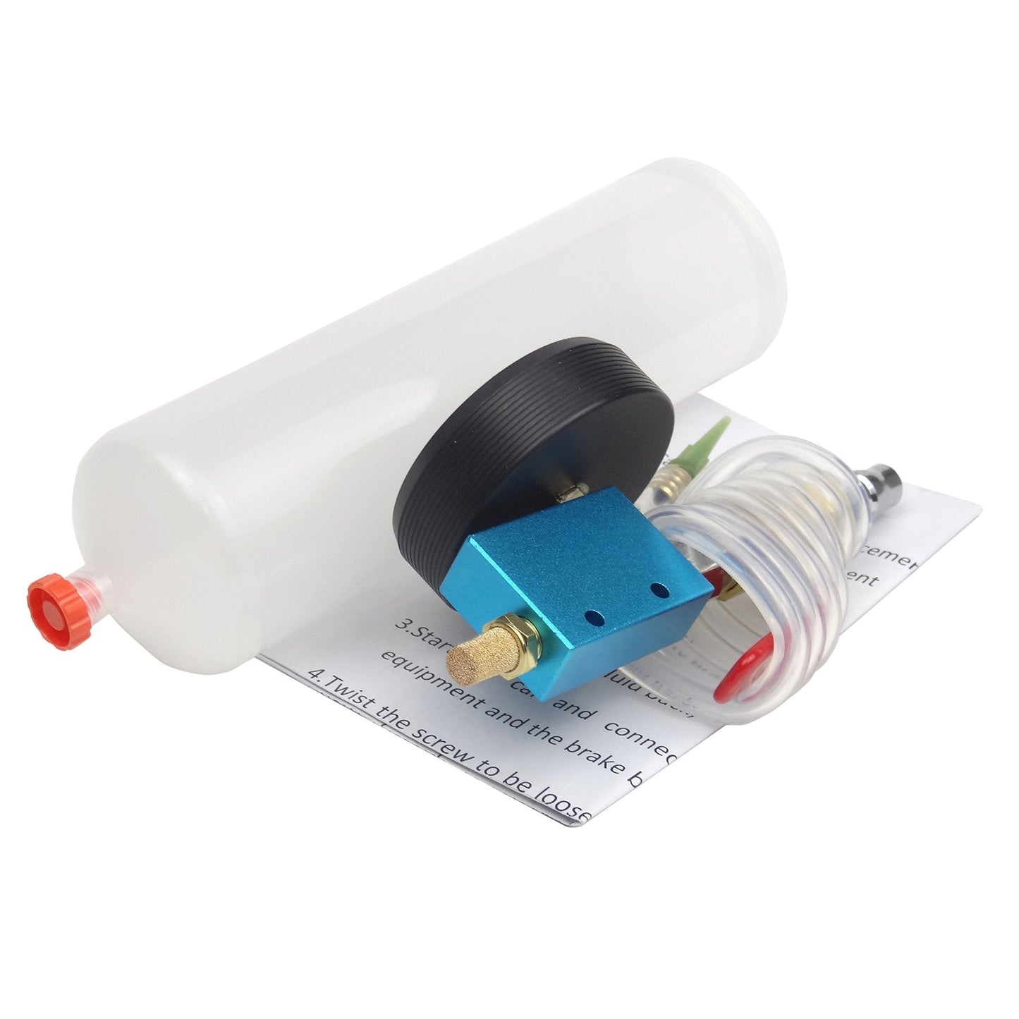 Norvo | Bremsvæske Endringssett | En-persons Operasjon | Ren og Holdbar Plastdesign