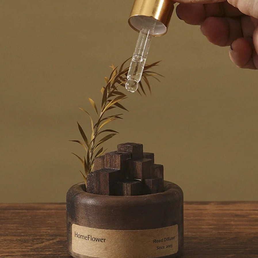 Norvo | Naturlig Duftdiffuser | Massivt Tre