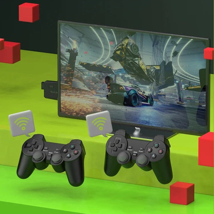 Norvo | Retro Gaming Console 4K Plug and Play System 20000 Klassiske Videospill