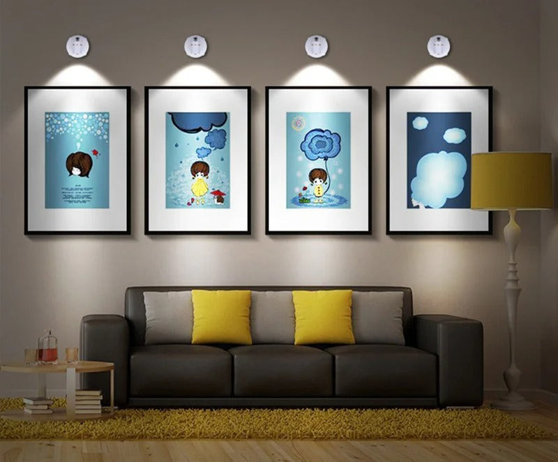 Norvo | Trådløs LED spotlight for hjemme- og utendørsbruk