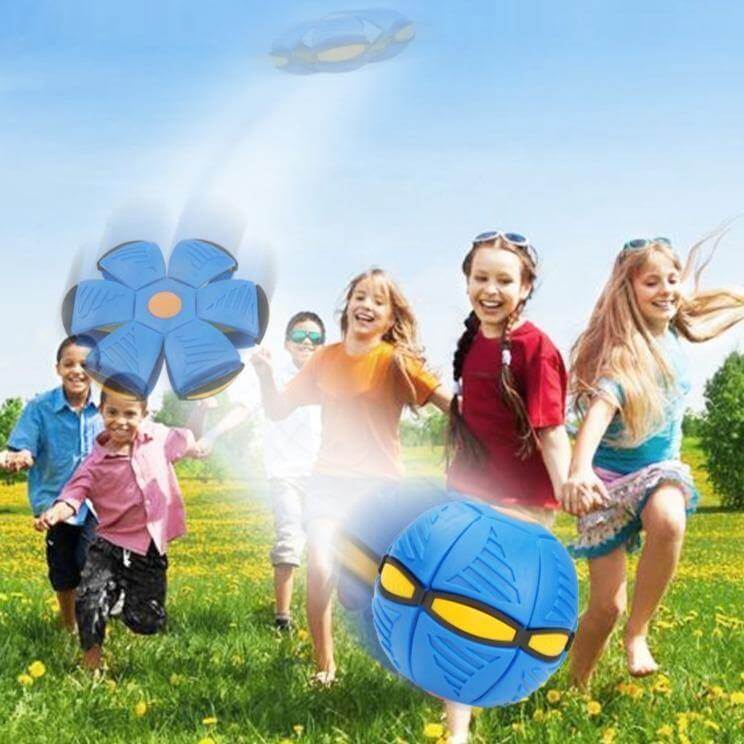 Norvo | LED Flygende UFO Disc Ball Leketøy