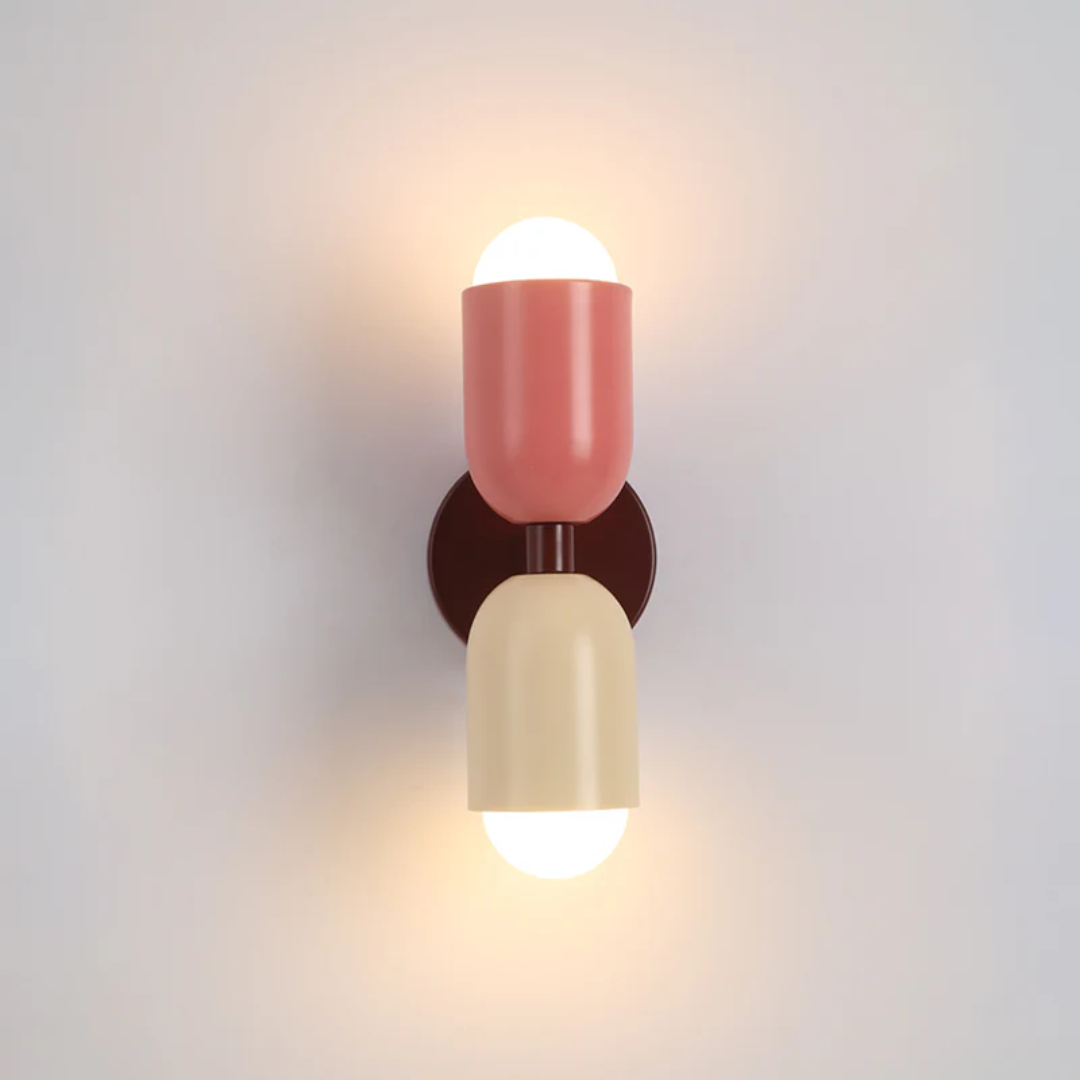 Norvo | Design Dobbeltsidig LED Vegglampe - Colorwave