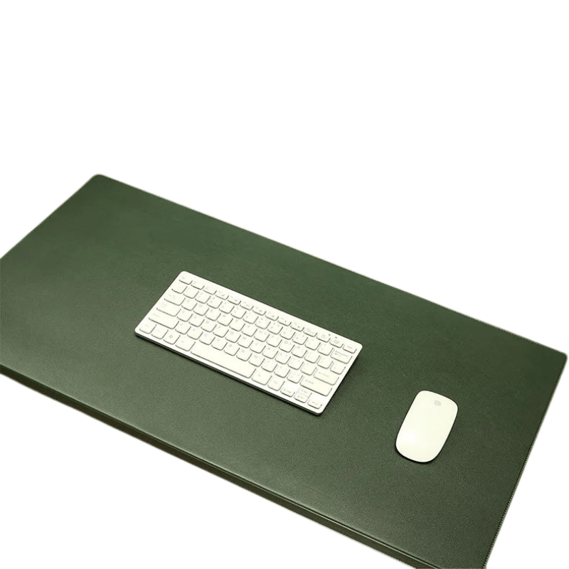 Norvo | RESTEDGE – Ergonomisk PU-lær skrivebordsmatte med håndledds- og albuestøtte