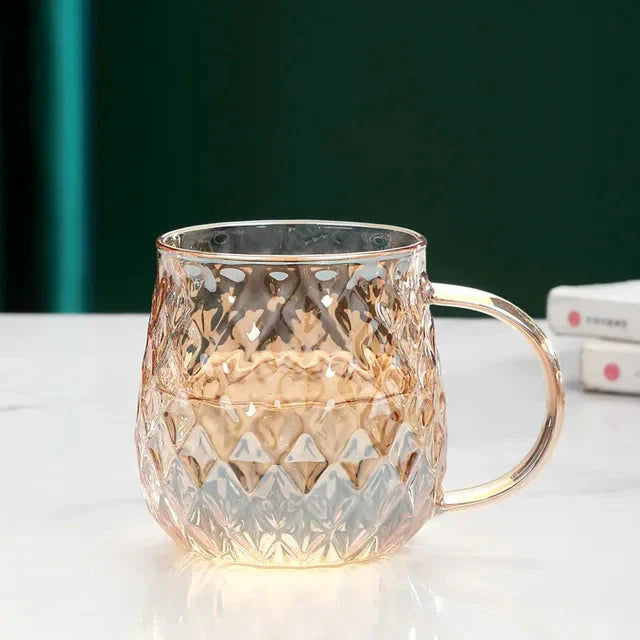 Diamond Type Glass Water Kettle Creative Glass Kettle Bottle | Norvo
