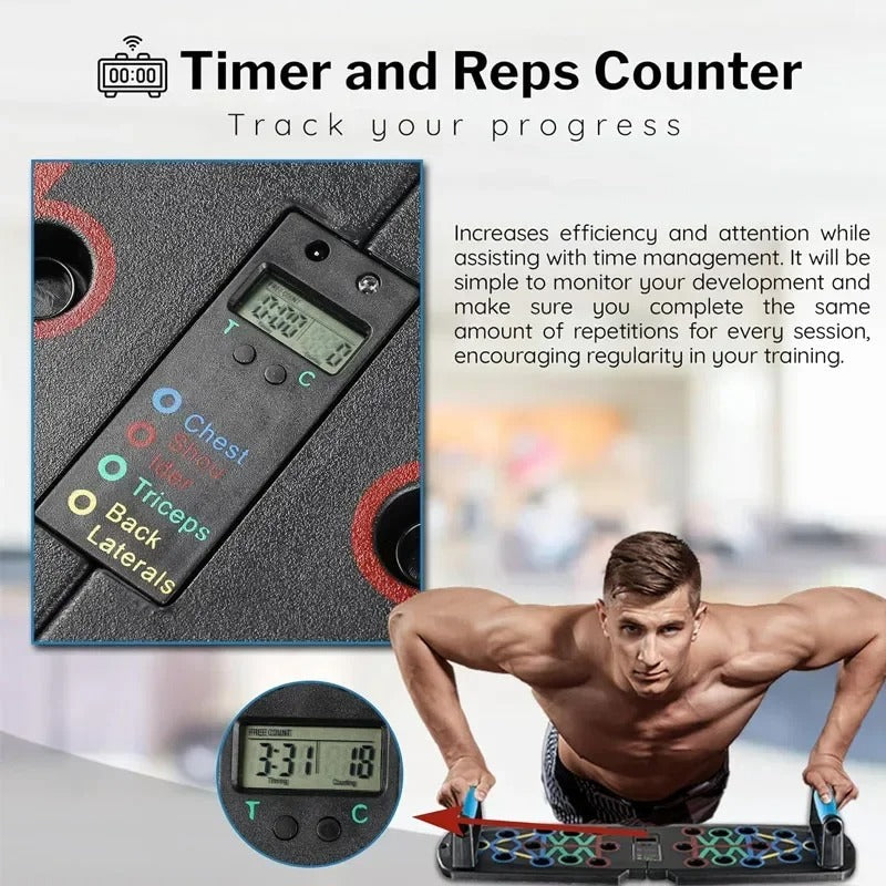 Norvo | Push Up Board Justerbar Hjemmetreningstrener