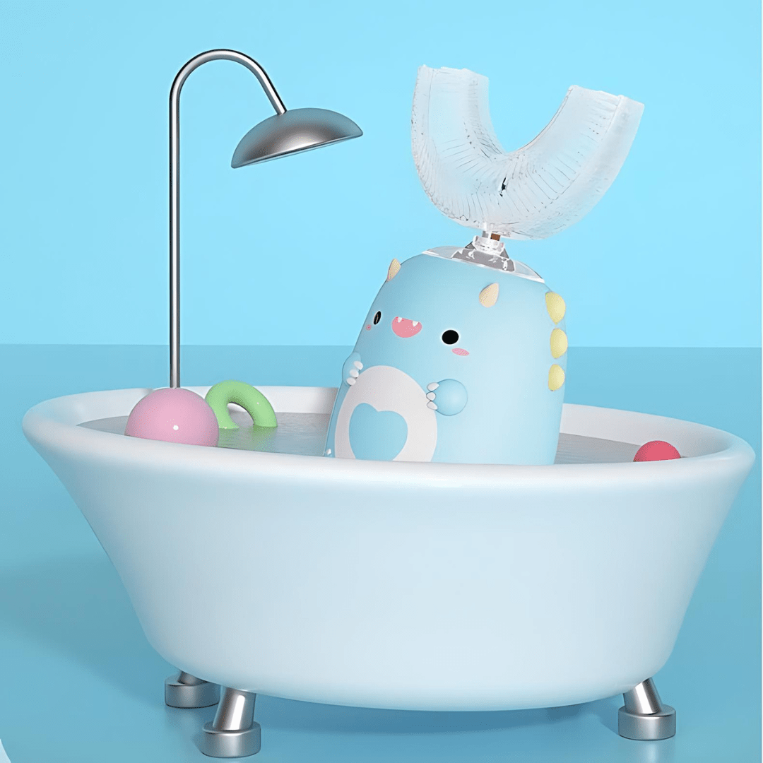 Norvo | DINO BØRSTE – Elektrisk Tannbørste for Barn med 360° Rengjøring