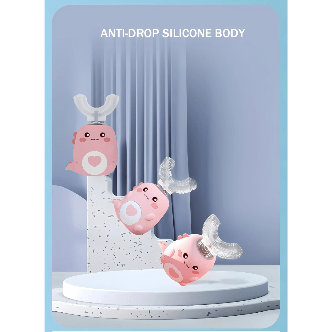 Norvo | DINO BØRSTE – Elektrisk Tannbørste for Barn med 360° Rengjøring