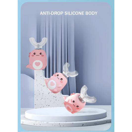 Norvo | DINO BØRSTE – Elektrisk Tannbørste for Barn med 360° Rengjøring