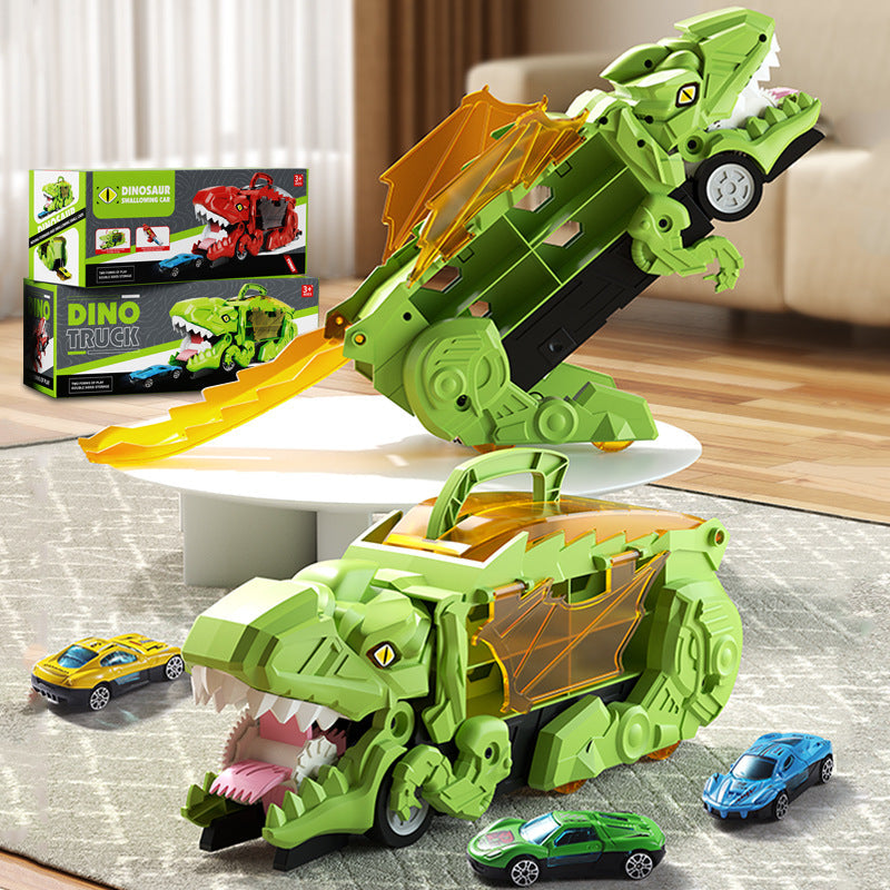 Norvo | Leke Bil Dinosaur Transformer Truck Lekesett