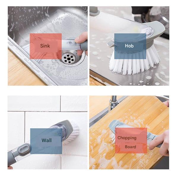 Norvo | Oppvaskbørste med såpedispenser - DishMaster